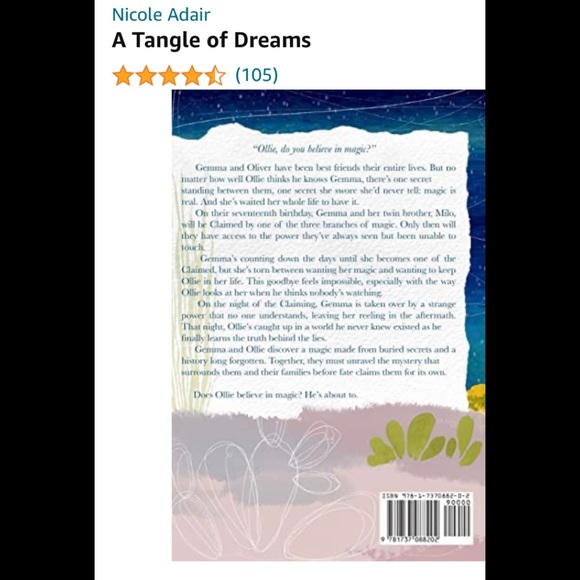 NWT A Tangle of Dreams - Picture 2 of 3